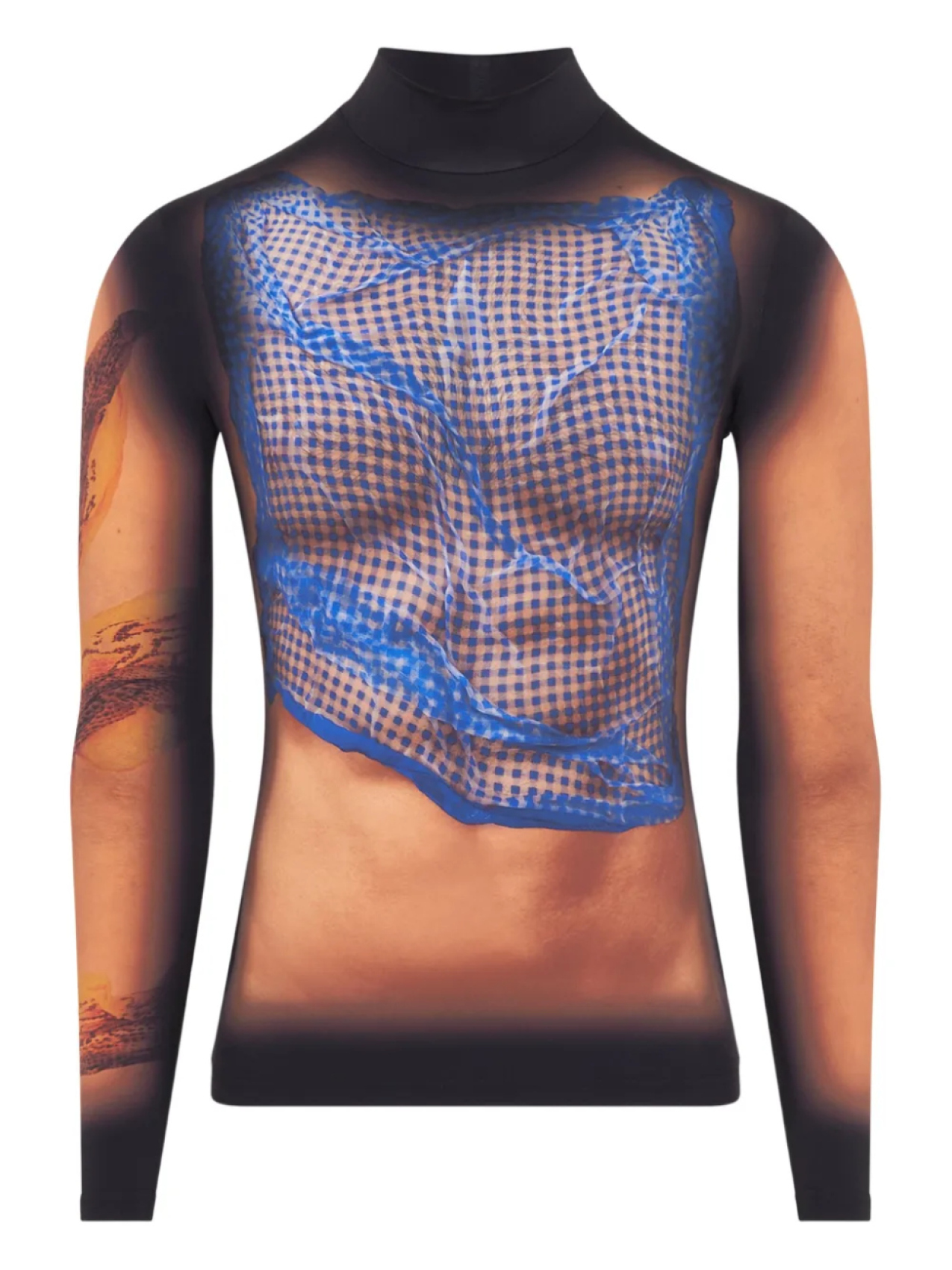 Футболка с изображением драпированной статуи Marine Serre, синий
Футболка с изображением драпированной статуи Marine Serre, синий