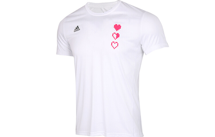 Adidas Мужская футболка, Белый 
Adidas Мужская футболка, Белый