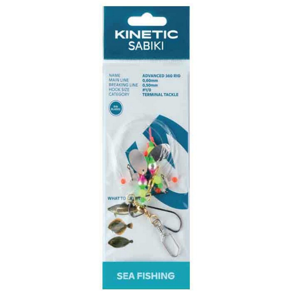 Оснастки Kinetic Sabiki Advanced 360, прозрачный
Оснастки Kinetic Sabiki Advanced 360, прозрачный