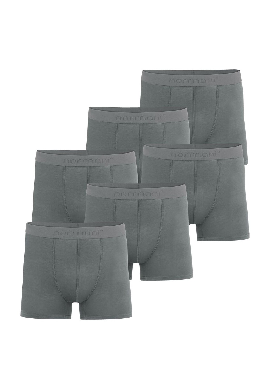 6 мужских боксеров из бамбуковой вискозы Cubao normani, антрацит
6 мужских боксеров из бамбуковой вискозы Cubao normani, антрацит