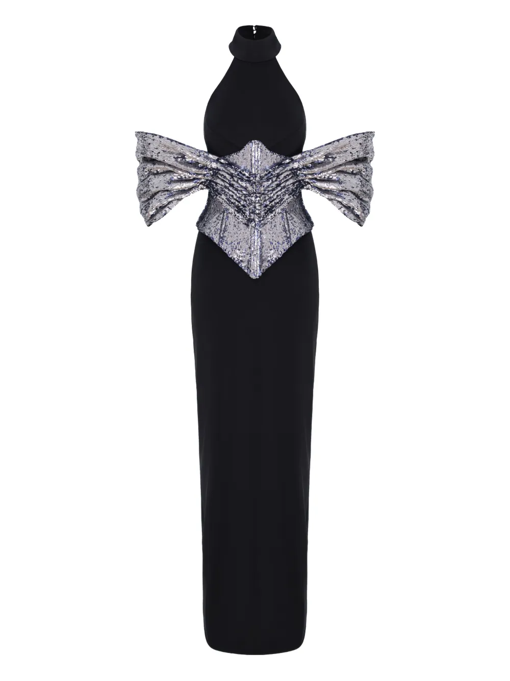 Макси-платье с корсетом и пайетками Mitiliane Couture, черный
Макси-платье с корсетом и пайетками Mitiliane Couture, черный