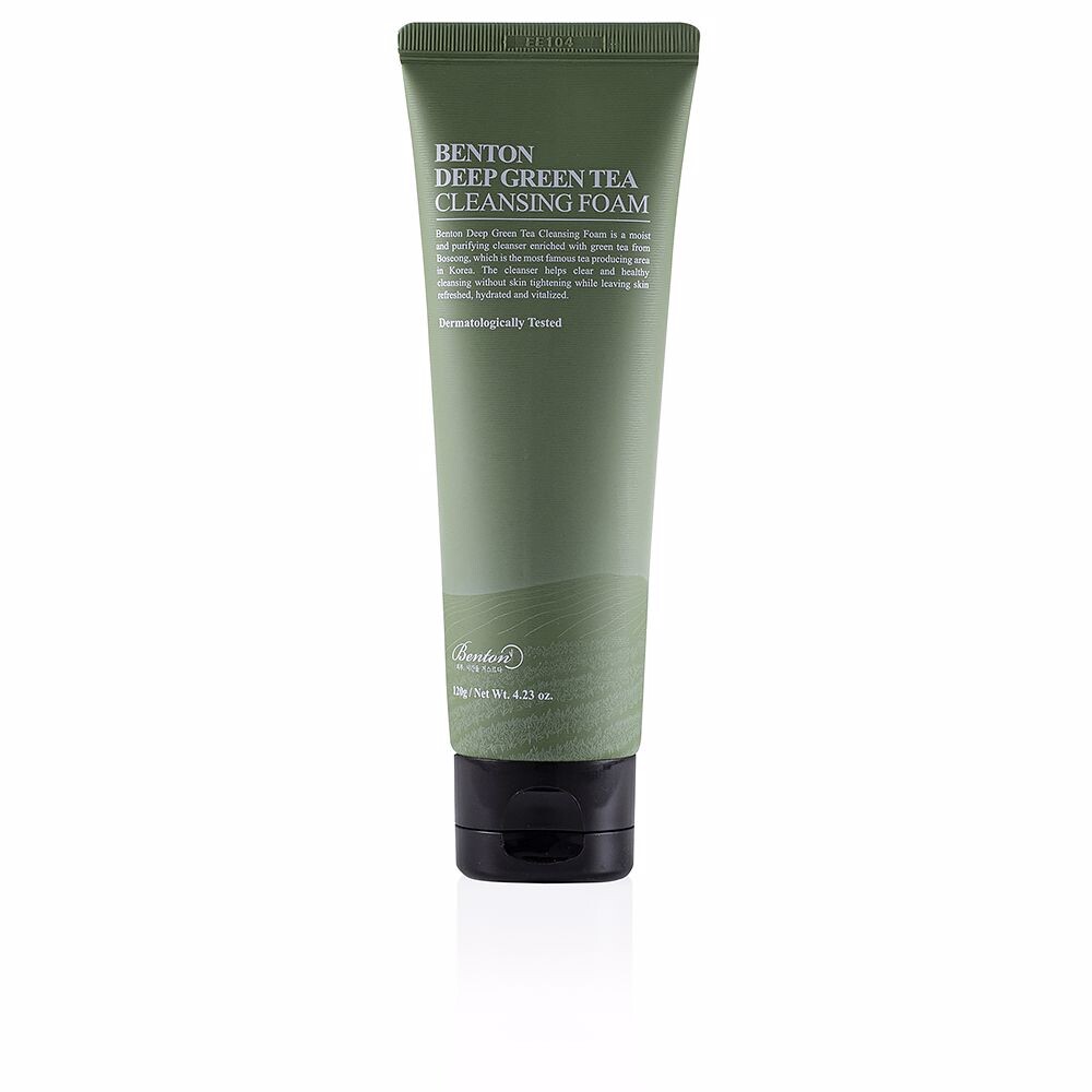 Очищающая пенка для лица Deep green tea cleansing foam Benton, 120 г
Очищающая пенка для лица Deep green tea cleansing foam Benton, 120 г