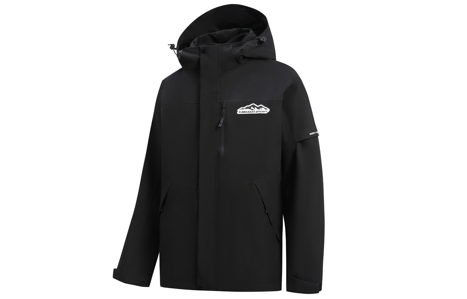 Ветровка Куртка Унисекс Kawasaki, цвет Obsidian Black, Черный, Ветровка Куртка Унисекс Kawasaki, цвет Obsidian Black 
Ветровка Куртка Унисекс Kawasaki, цвет Obsidian Black, Черный, Ветровка Куртка Унисекс Kawasaki, цвет Obsidian Black