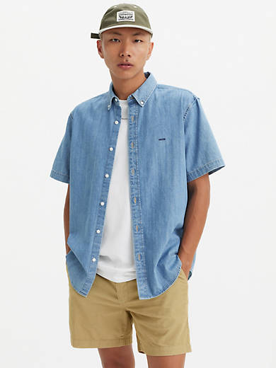 Аутентичная рубашка с коротким рукавом на пуговицах Levi's, цвет Eli Medium Blue Wash - Blue
Аутентичная рубашка с коротким рукавом на пуговицах Levi's, цвет Eli Medium Blue Wash - Blue