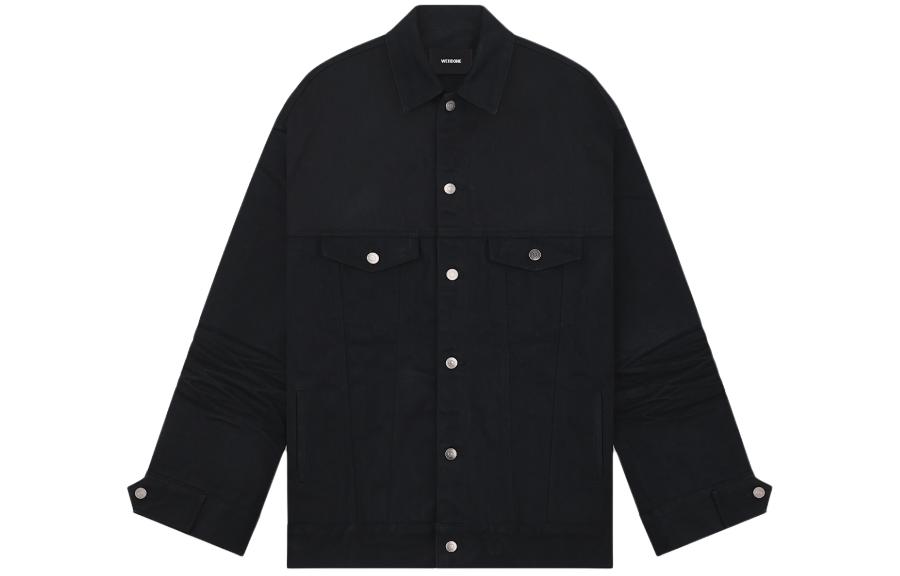 WE11DONE Джинсовая куртка SS24 унисекс черная, Black
WE11DONE Джинсовая куртка SS24 унисекс черная, Black