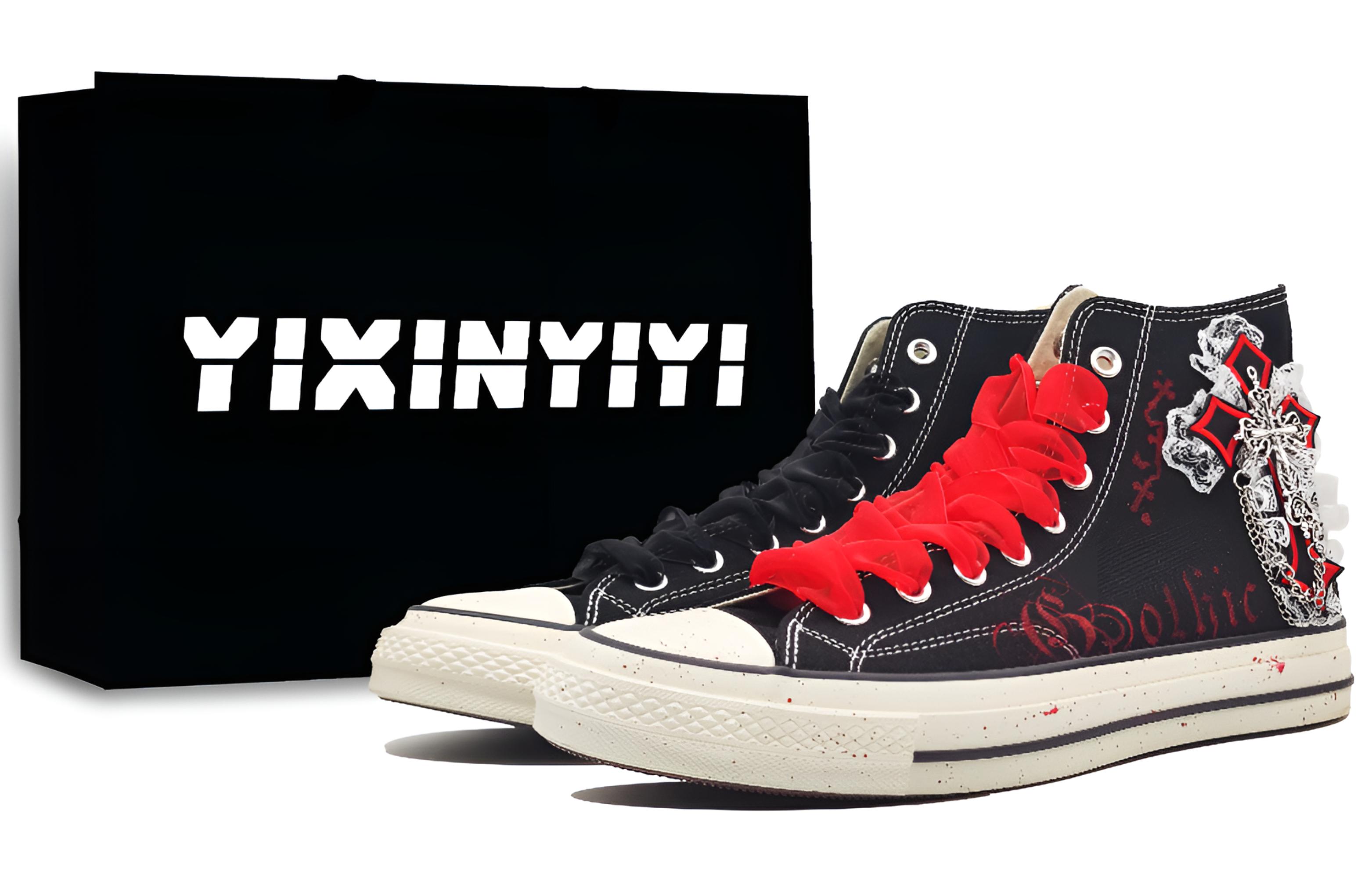 Chuck 70 устойчивые к истиранию высокие кроссовки из ткани Unisex Blood Red Converse, Blood красный (Shopping Bag)
Chuck 70 устойчивые к истиранию высокие кроссовки из ткани Unisex Blood Red Converse, Blood красный (Shopping Bag)