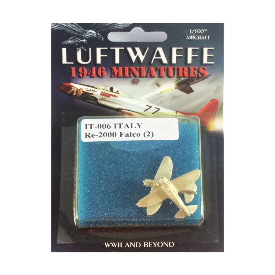 Реджиан Ре-2000 Фалько, Luftwaffe 1946 Miniatures - Italy (1:300) 
Реджиан Ре-2000 Фалько, Luftwaffe 1946 Miniatures - Italy (1:300)