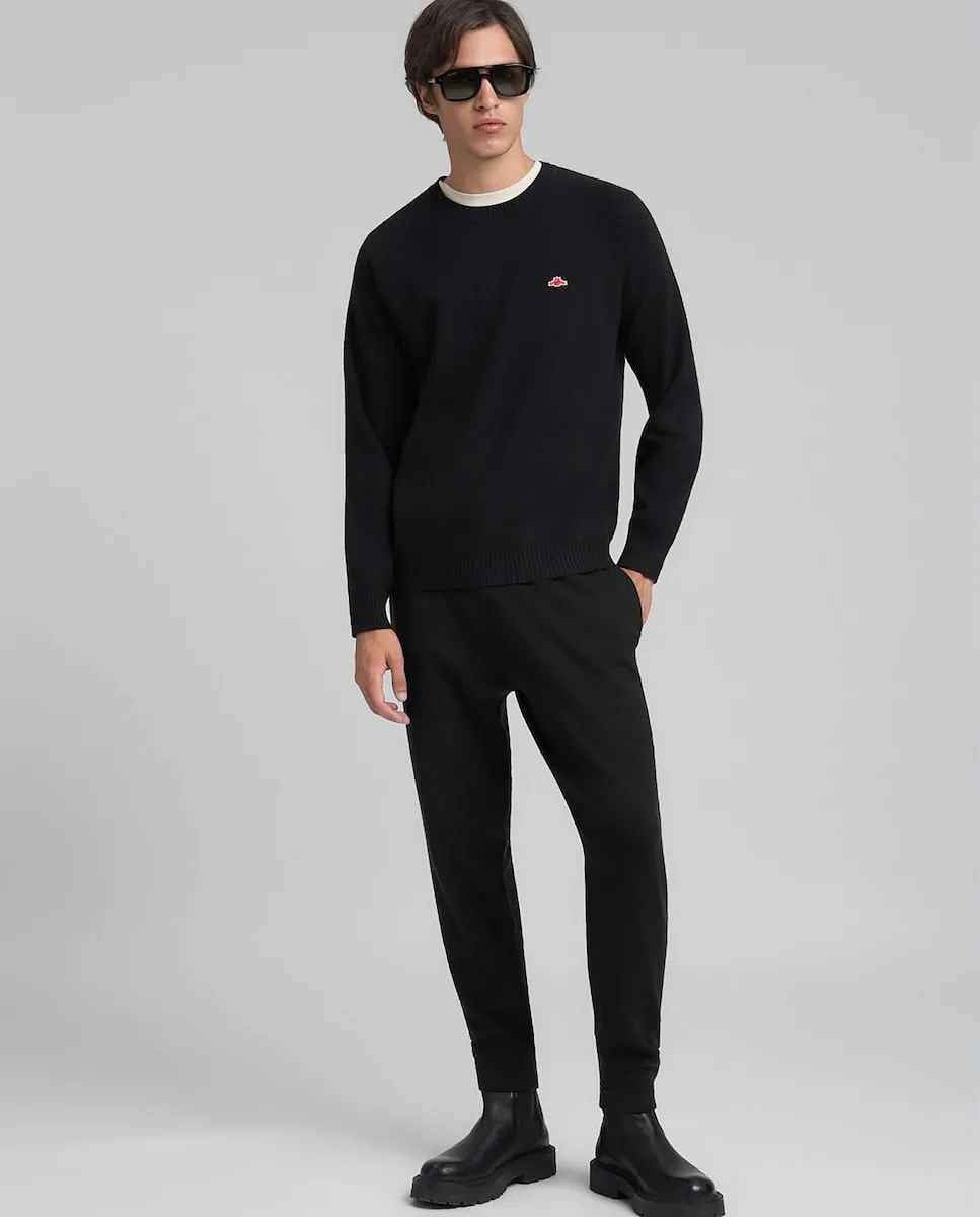 Мужской свитер с длинными рукавами и круглым вырезом Replay, черный
Мужской свитер с длинными рукавами и круглым вырезом Replay, черный