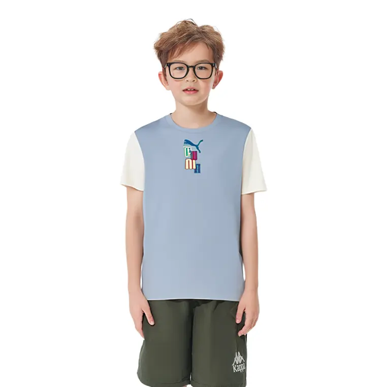 Детская футболка Puma, синий 
Детская футболка Puma, синий