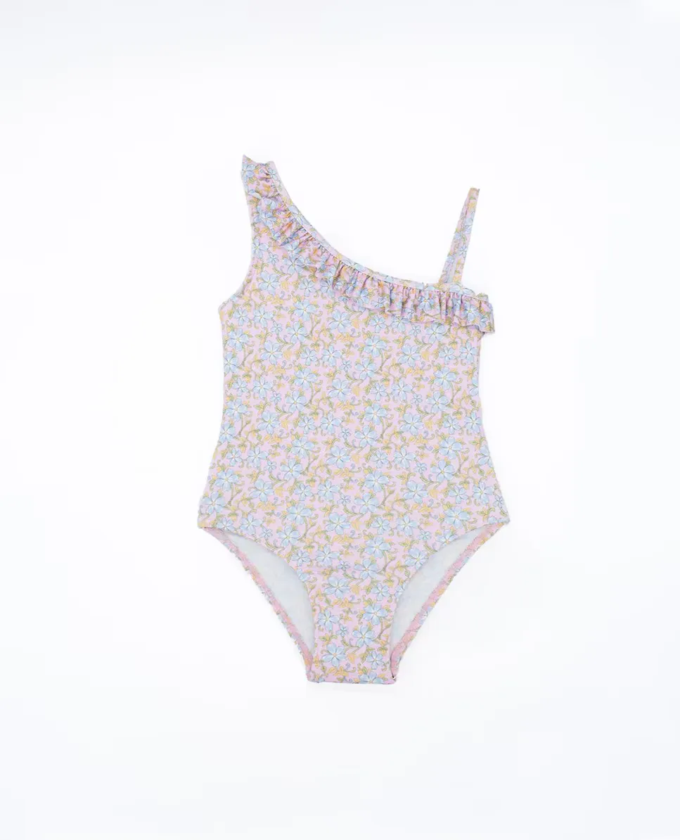 Ассиметричный купальник для девочки с принтом Fina Ejerique, многоцветный
Ассиметричный купальник для девочки с принтом Fina Ejerique, многоцветный