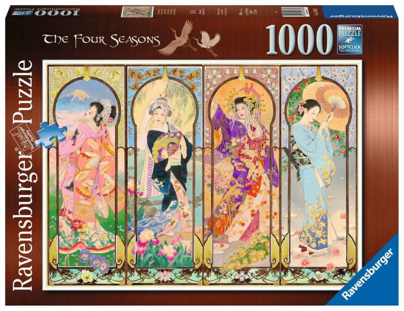 Пазл Ravensburger, Four Seasons, 1000 шт.
Пазл Ravensburger, Four Seasons, 1000 шт.