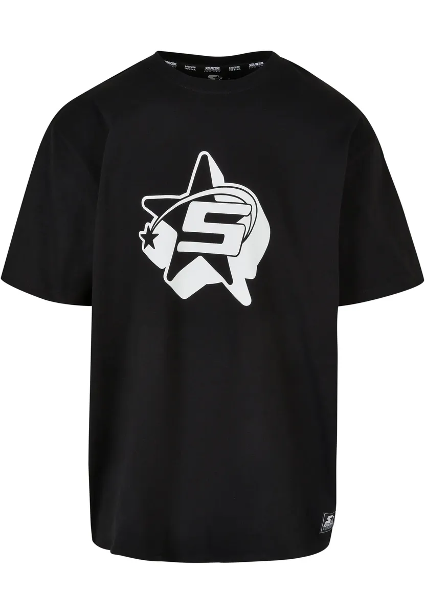 Футболка Starter Black Label "Мужская футболка Starter Black Label Oversize для начинающих", черный 
Футболка Starter Black Label "Мужская футболка Starter Black Label Oversize для начинающих", черный