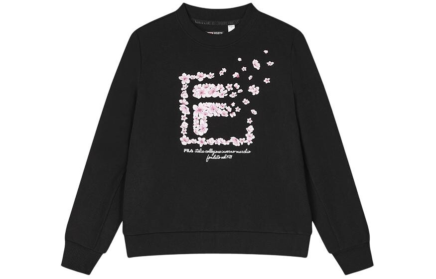 Свитшот женский, цвет черный как смоль Fila
Свитшот женский, цвет черный как смоль Fila