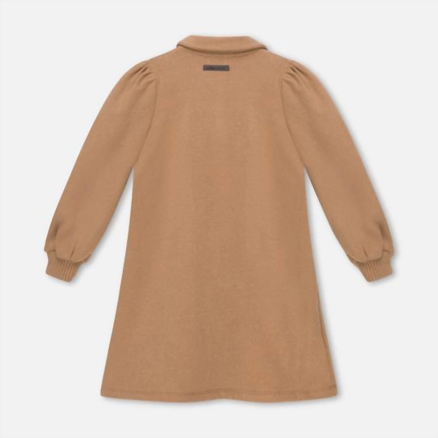 Детское платье из органического трикотажа светло-коричневого цвета my little cozmo
Детское платье из органического трикотажа светло-коричневого цвета my little cozmo