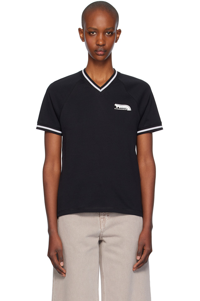 Футболка реглан Flash fox Maison Kitsuné, черный
Футболка реглан Flash fox Maison Kitsuné, черный