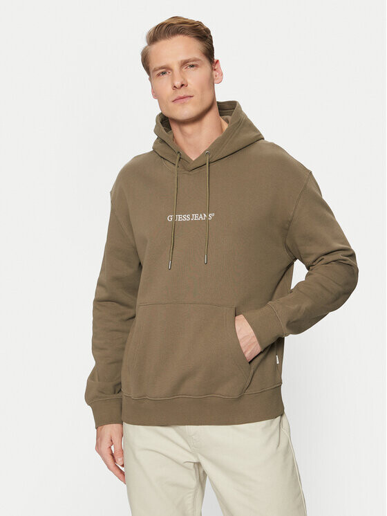 Толстовка обычного кроя Guess Jeans, хаки
Толстовка обычного кроя Guess Jeans, хаки