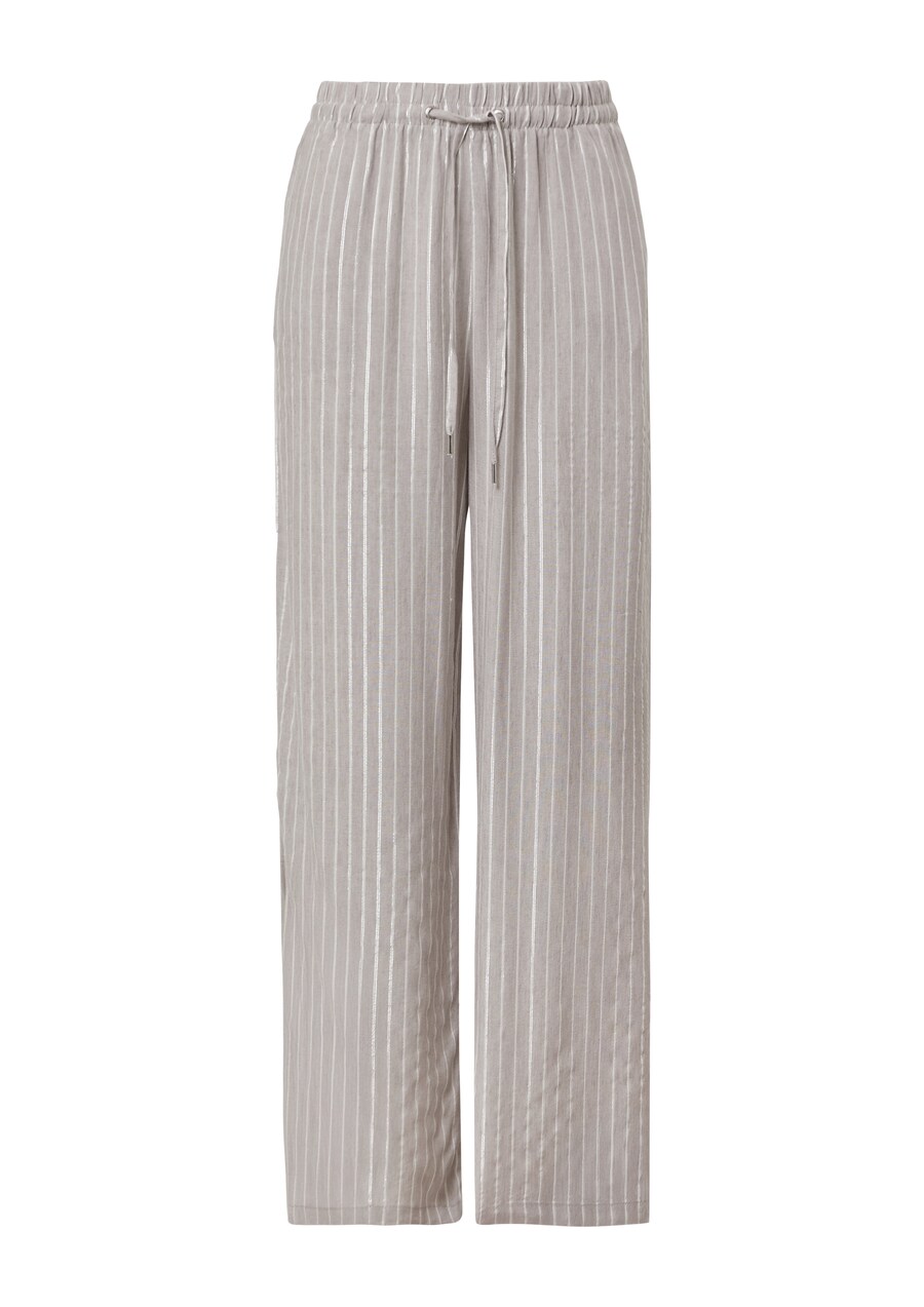 Широкие брюки QS, светло-серый
Широкие брюки QS, светло-серый