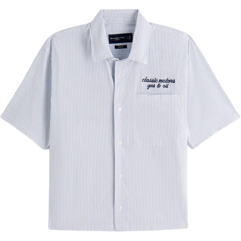 Abercrombie&Fitch Мужская рубашка светло-голубого цвета
Abercrombie&Fitch Мужская рубашка светло-голубого цвета