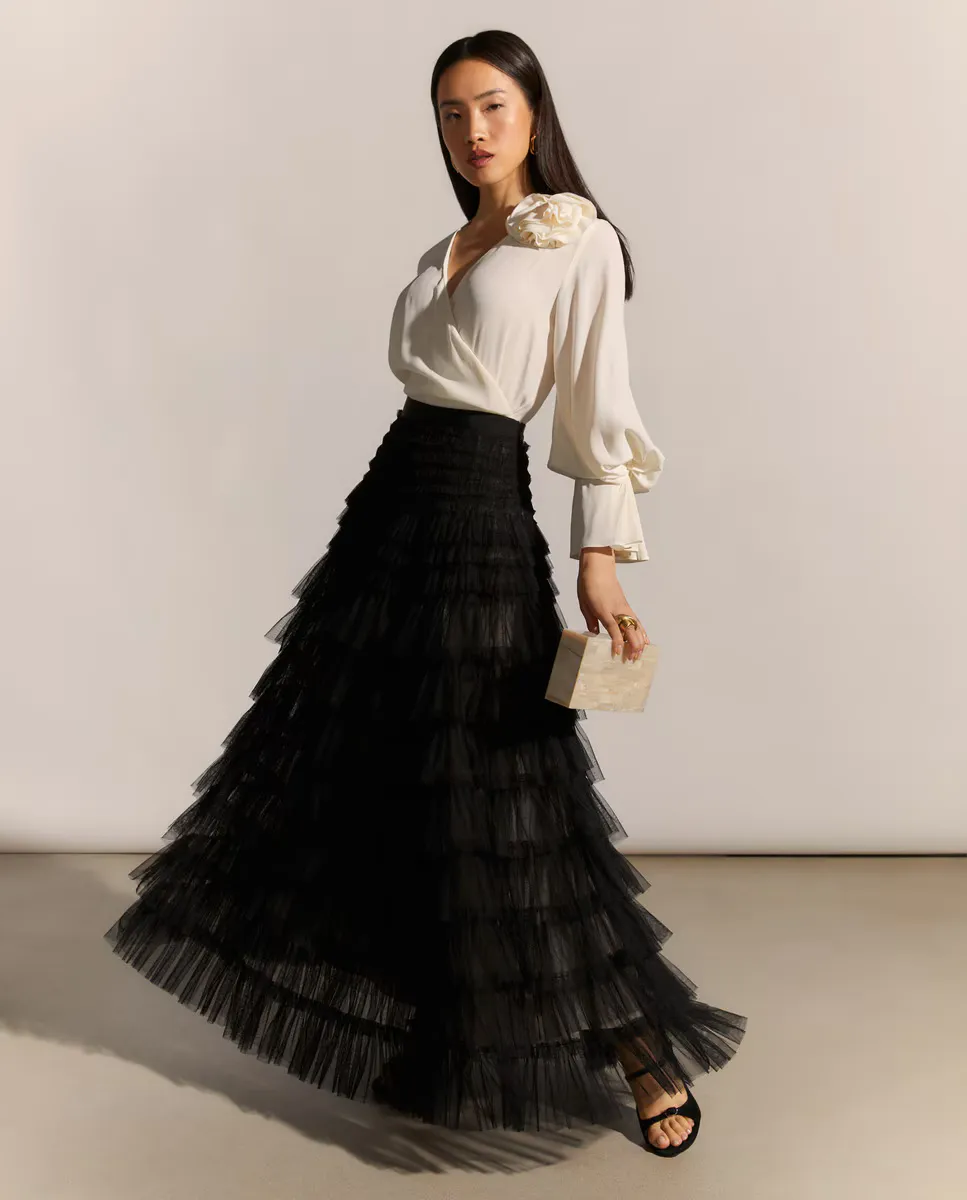 Юбка миди из тюля Woman Fiesta El Corte Inglés, черный
Юбка миди из тюля Woman Fiesta El Corte Inglés, черный