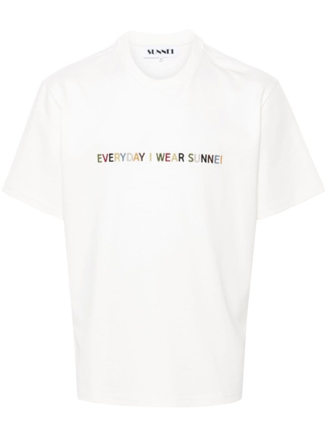 Sunnei футболка с вышитым логотипом, нейтральный цвет
Sunnei футболка с вышитым логотипом, нейтральный цвет