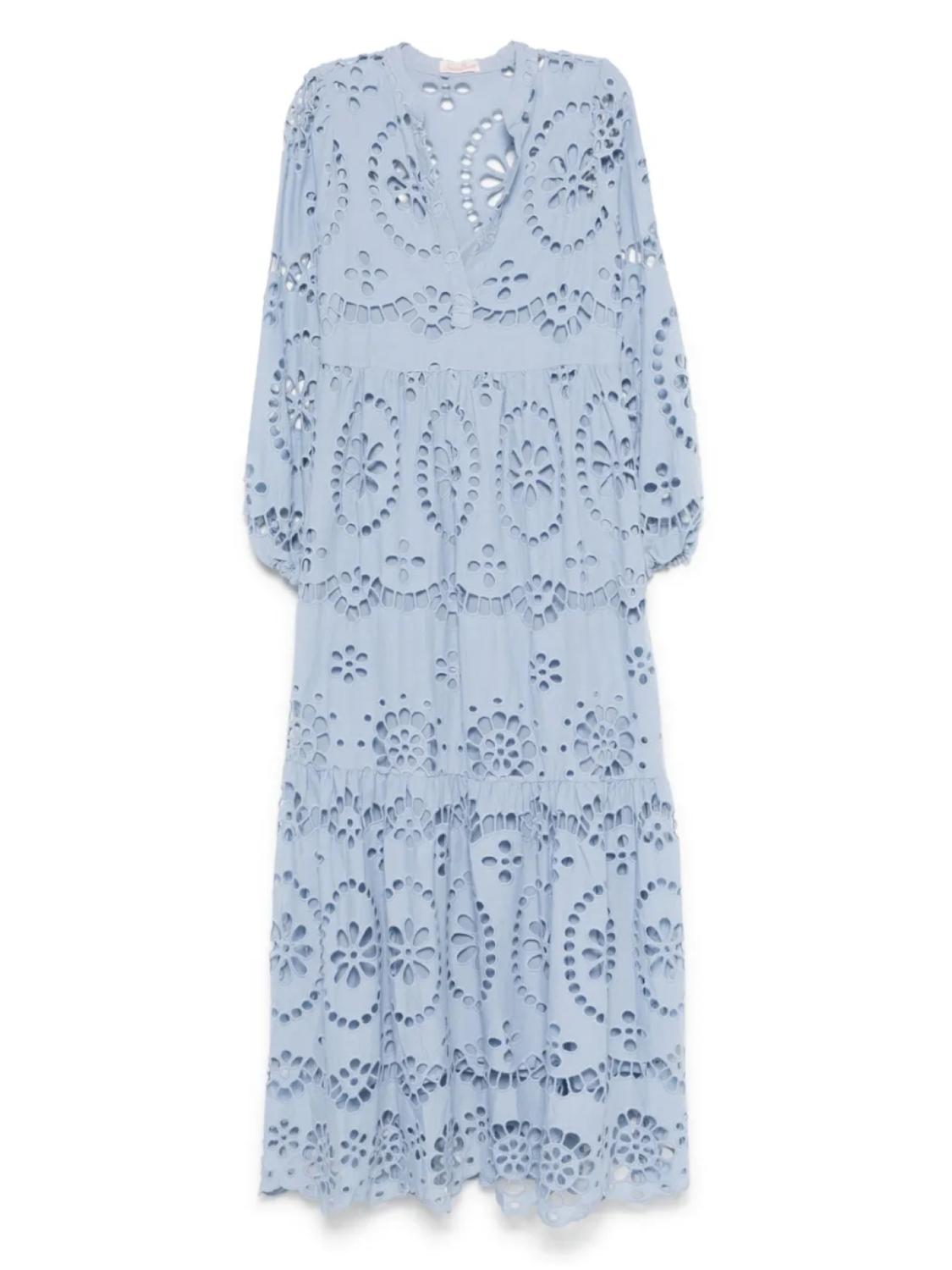 Платье из хлопка с V-образным вырезом MC2 Saint Barth, синий
Платье из хлопка с V-образным вырезом MC2 Saint Barth, синий