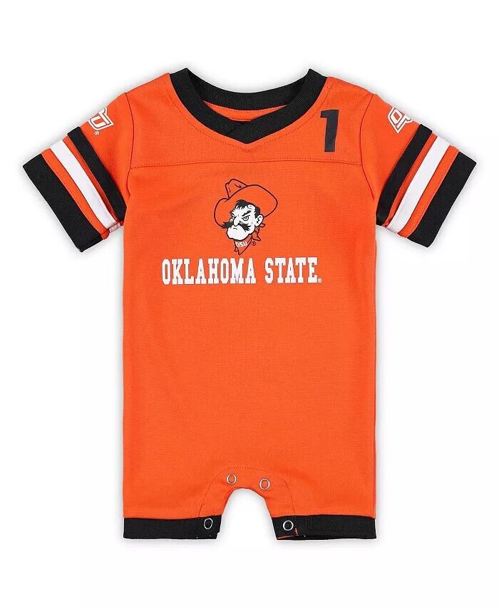 Оранжевый комбинезон с логотипом футбольной команды Oklahoma State Cowboys Bumpo для новорожденных и младенцев, мальчиков и девочек Colosseum
Оранжевый комбинезон с логотипом футбольной команды Oklahoma State Cowboys Bumpo для новорожденных и младенцев, мальчиков и девочек Colosseum