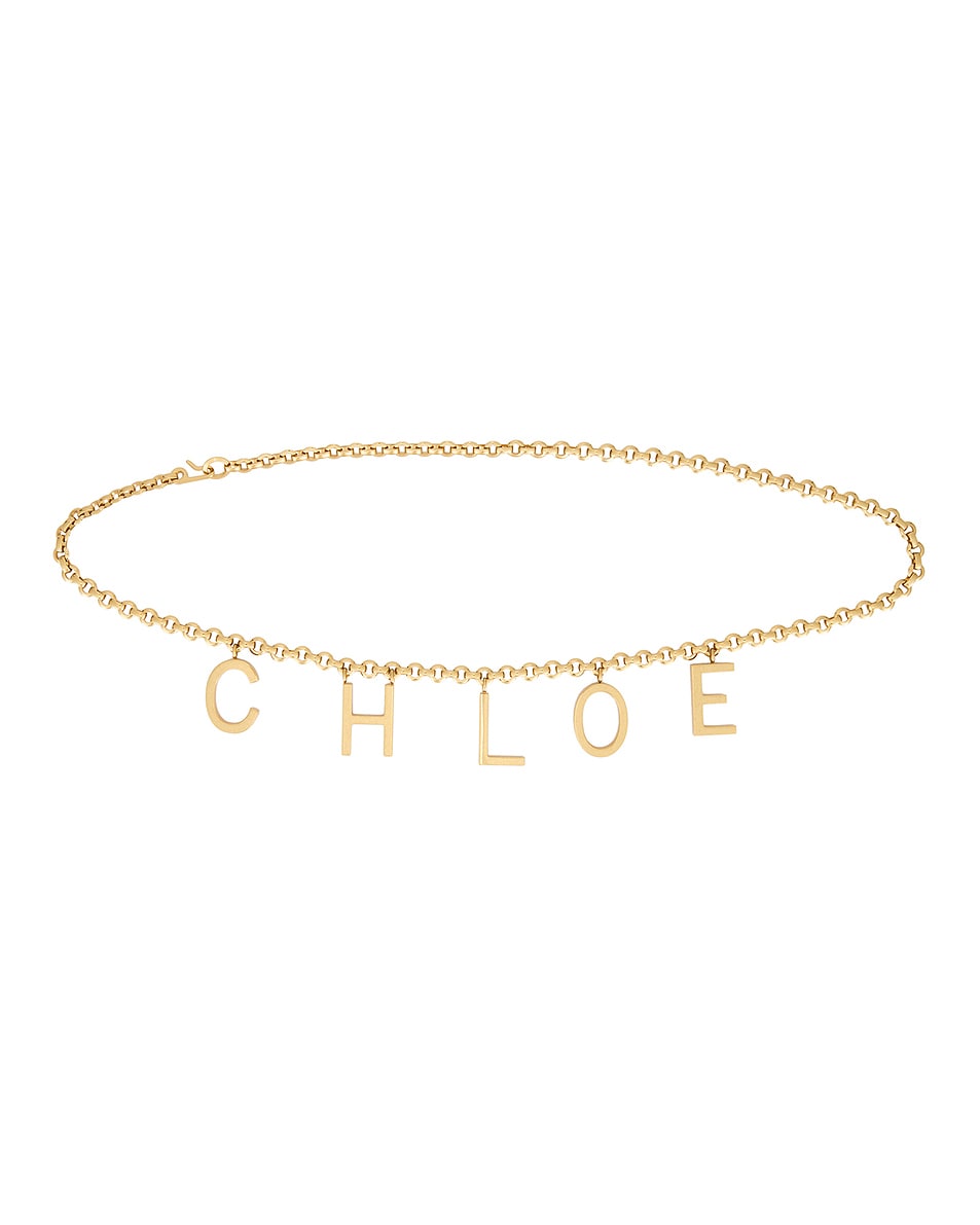 Ремень с буквами Chloe, Vintage Gold
Ремень с буквами Chloe, Vintage Gold