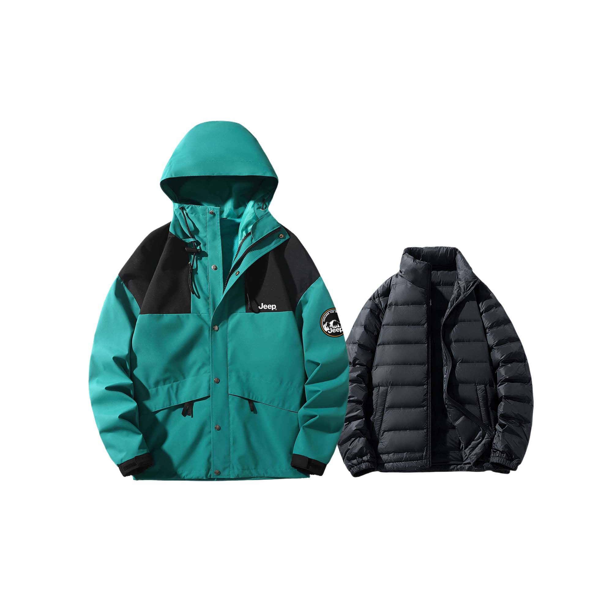 Jeep Куртка Explorer 2.0 Унисекс, Forest Green (Includes Down Liners)
Jeep Куртка Explorer 2.0 Унисекс, Forest Green (Includes Down Liners)