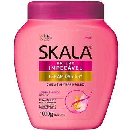 Creme De Tratamento Ceramidas Brilho Impecável 1 кг Skala
Creme De Tratamento Ceramidas Brilho Impecável 1 кг Skala