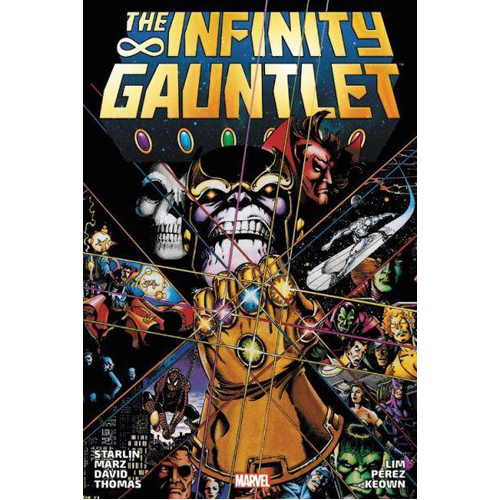 Книга Infinity Gauntlet Omnibus (Hardback)
Книга Infinity Gauntlet Omnibus (Hardback)