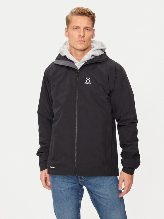 Дождевик стандартной посадки Haglöfs, черный
Дождевик стандартной посадки Haglöfs, черный