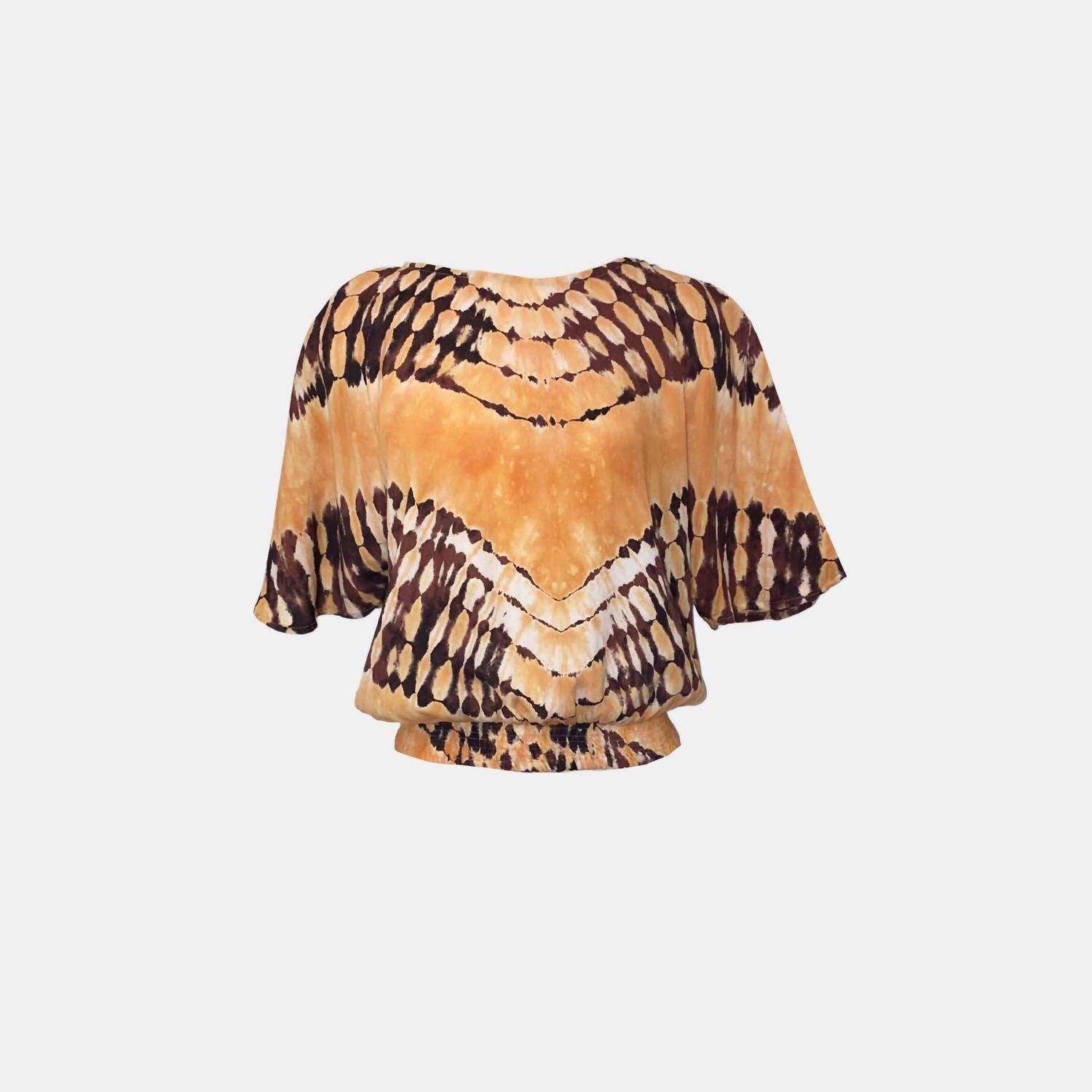 Топ Demi Hand Painted Tie Dye в цвете Oasis LUSANA
Топ Demi Hand Painted Tie Dye в цвете Oasis LUSANA