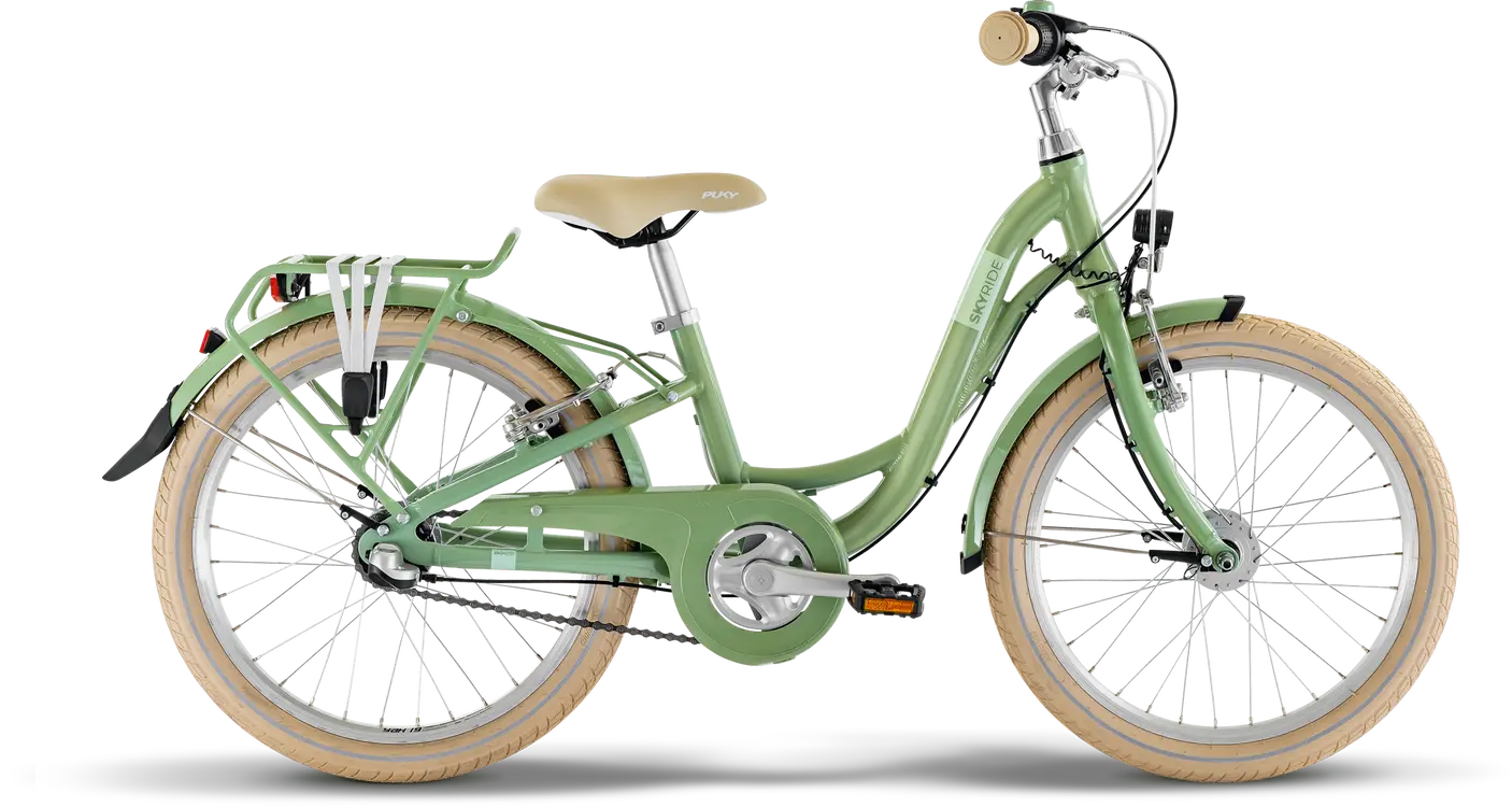 Детский велосипед Puky skyride 20-3 classic (2026) - 20 дюймов kinderfahrrad - retro green
Детский велосипед Puky skyride 20-3 classic (2026) - 20 дюймов kinderfahrrad - retro green