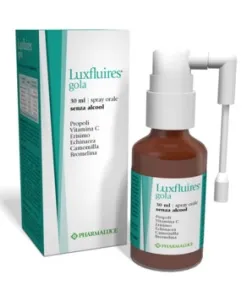 Fluires Throat Spray Смягчающая добавка для слизистой оболочки полости рта 30 мл Luxfluires
Fluires Throat Spray Смягчающая добавка для слизистой оболочки полости рта 30 мл Luxfluires