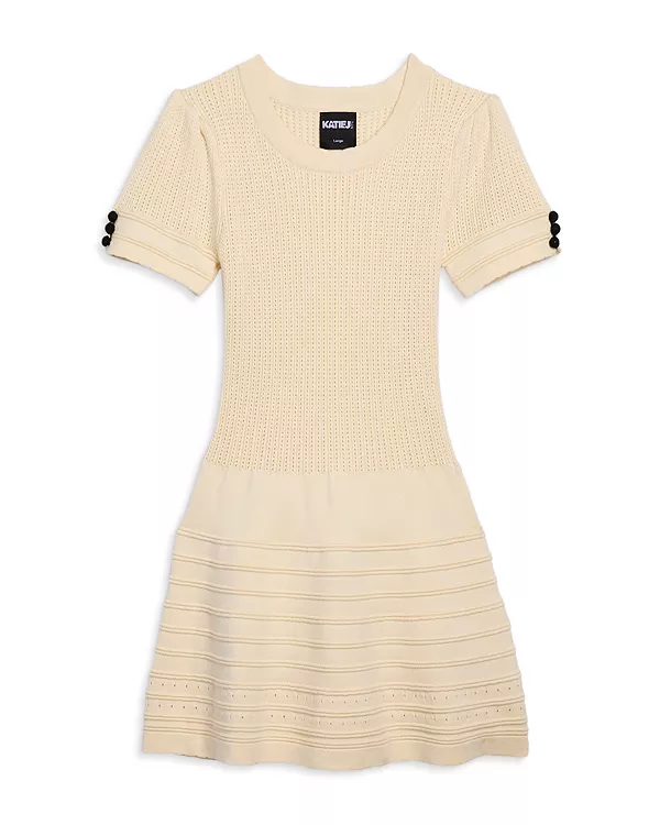 Вязаное платье «Эбигейл» для девочек - для детей постарше. Katiejnyc, белый
Вязаное платье «Эбигейл» для девочек - для детей постарше. Katiejnyc, белый