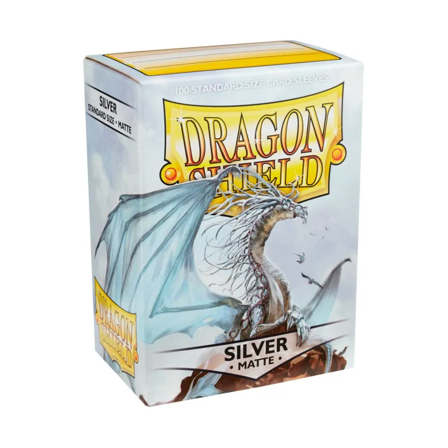 Стандартные рукава – матовое серебро (100), Dragon Shield - Card Sleeves - Standard Matte
Стандартные рукава – матовое серебро (100), Dragon Shield - Card Sleeves - Standard Matte