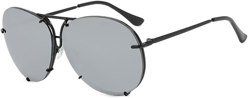 Солнцезащитные очки UV400 — увеличенного размера, в ярких металлических цветах, для женщин и мужчин, для бега и занятий спортом на открытом воздухе generic, Black-silvermirror
Солнцезащитные очки UV400 — увеличенного размера, в ярких металлических цветах, для женщин и мужчин, для бега и занятий спортом на открытом воздухе generic, Black-silvermirror