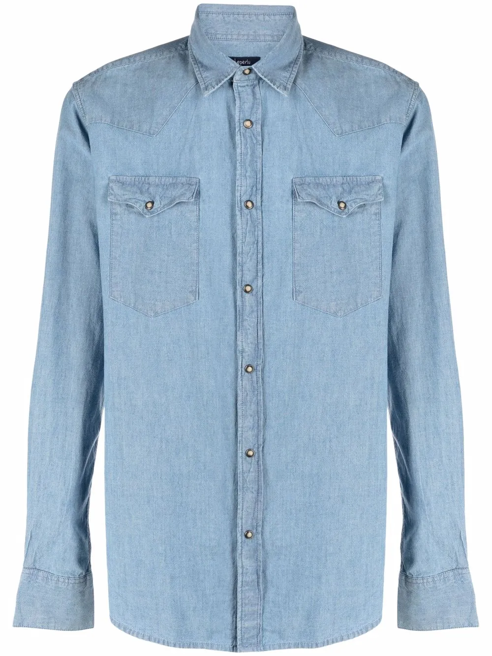 Джинсовая рубашка на пуговицах Deperlu, синий
Джинсовая рубашка на пуговицах Deperlu, синий