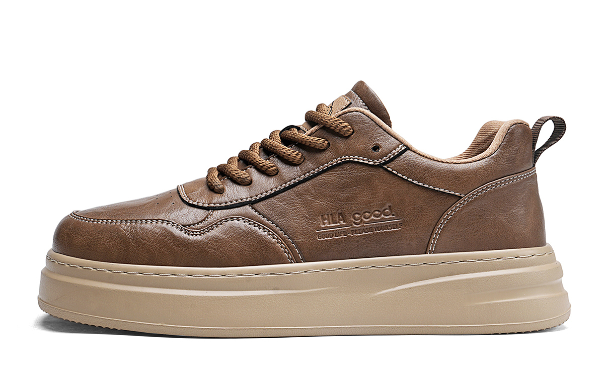 HLA Мужские лоу-топ скейтборд кроссовки коричневые, цвет Brown
HLA Мужские лоу-топ скейтборд кроссовки коричневые, цвет Brown