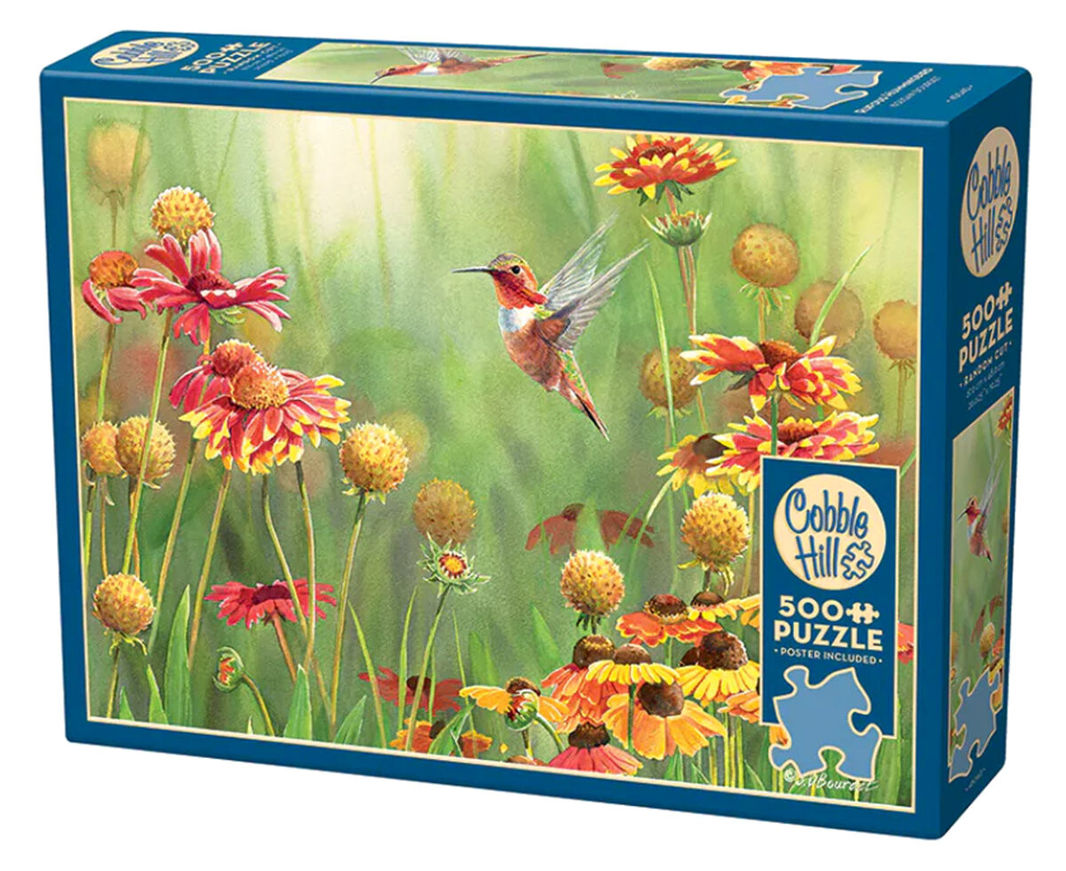 Пазл Колибри в полете, 500 шт. Cobble Hill
Пазл Колибри в полете, 500 шт. Cobble Hill