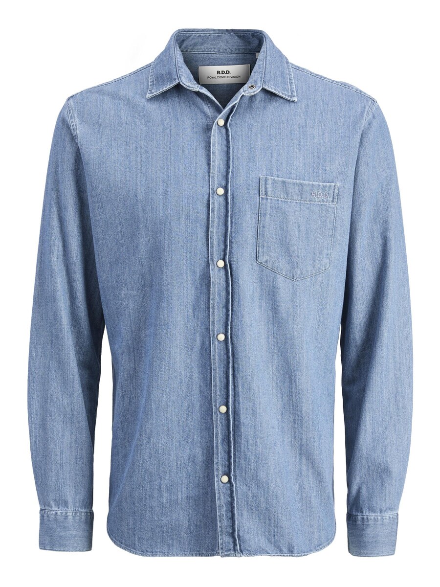 Рубашка на пуговицах Comfort fit R.D.D. ROYAL DENIM DIVISION RDDLESNER, Blue denim
Рубашка на пуговицах Comfort fit R.D.D. ROYAL DENIM DIVISION RDDLESNER, Blue denim