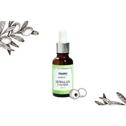 Skwalan Увлажняющая и эластичная сыворотка со 100% оливковым маслом 30мл, Mohani
Skwalan Увлажняющая и эластичная сыворотка со 100% оливковым маслом 30мл, Mohani