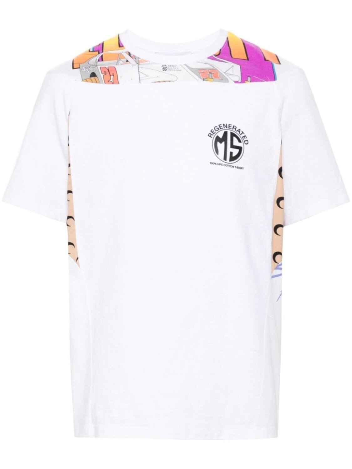 Marine Serre футболка с регенерированным рисунком, белый
Marine Serre футболка с регенерированным рисунком, белый
