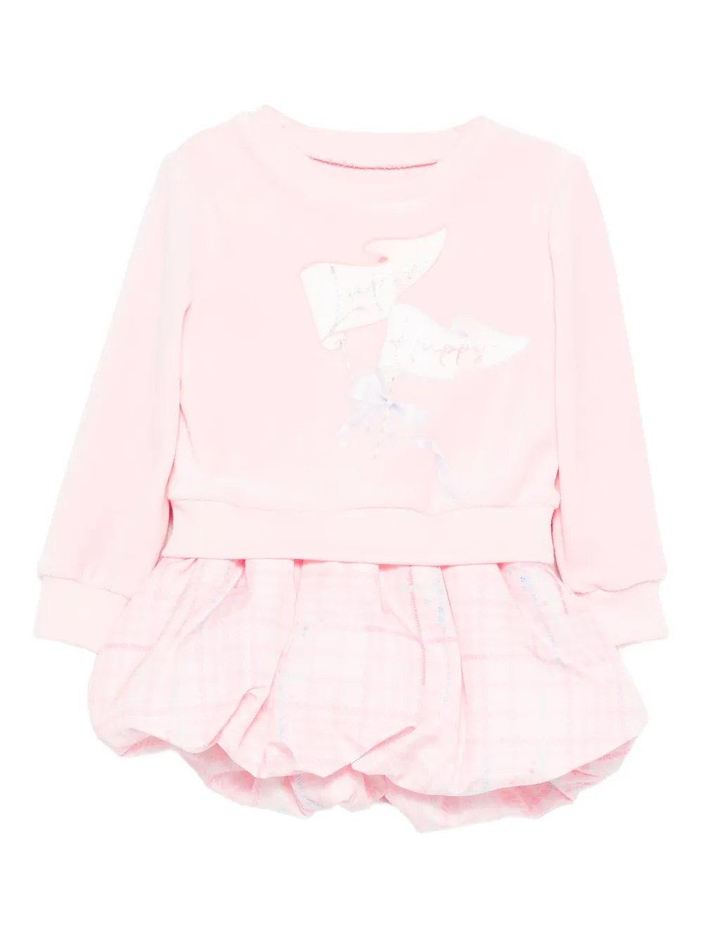 Комплект из объемного платья и топа Lapin House, розовый
Комплект из объемного платья и топа Lapin House, розовый