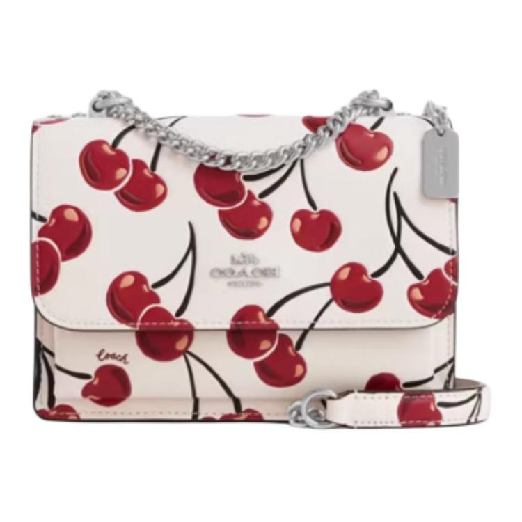 COACH Женская белая сумка через плечо из коровьей кожи малого размера
COACH Женская белая сумка через плечо из коровьей кожи малого размера