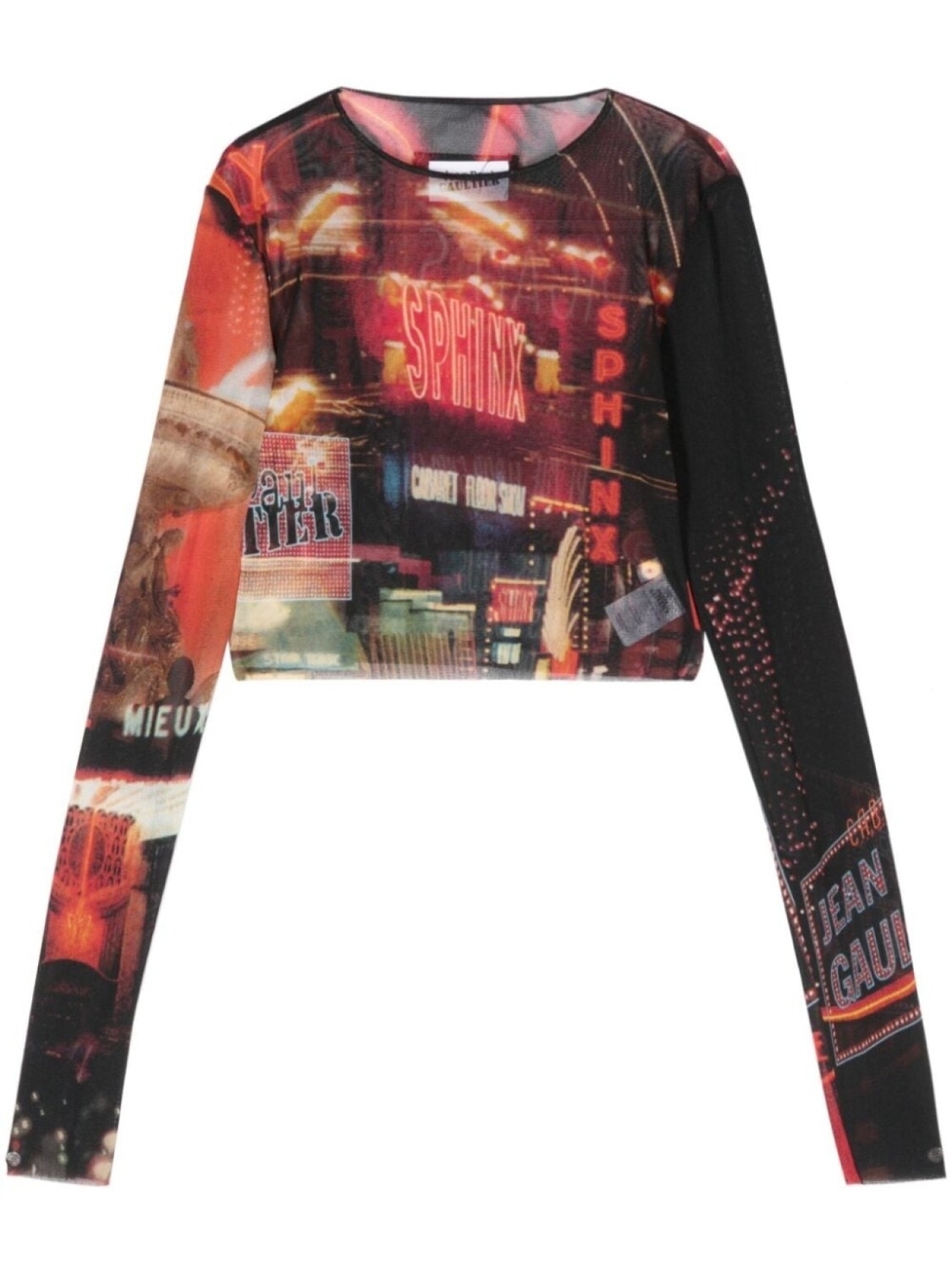 Jean Paul Gaultier укороченный топ The Red Pigalle, черный
Jean Paul Gaultier укороченный топ The Red Pigalle, черный