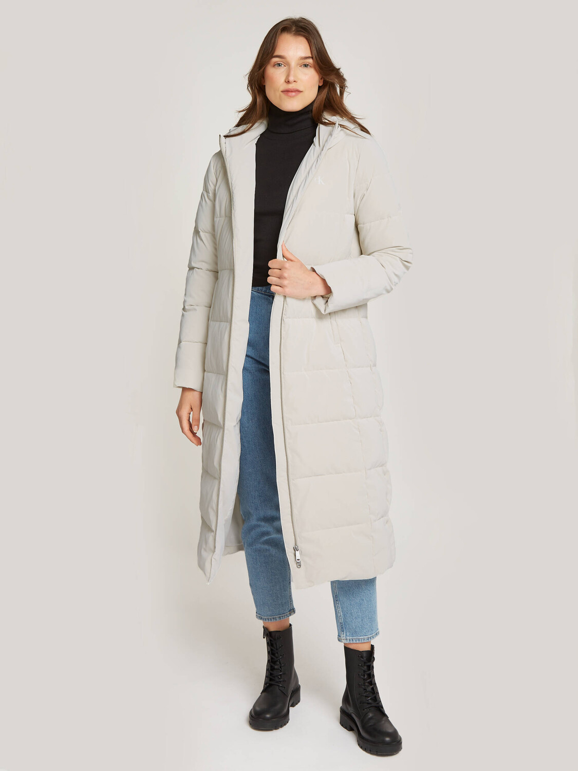 Пальто CALVIN KLEIN JEANS, бежевый 
Пальто CALVIN KLEIN JEANS, бежевый