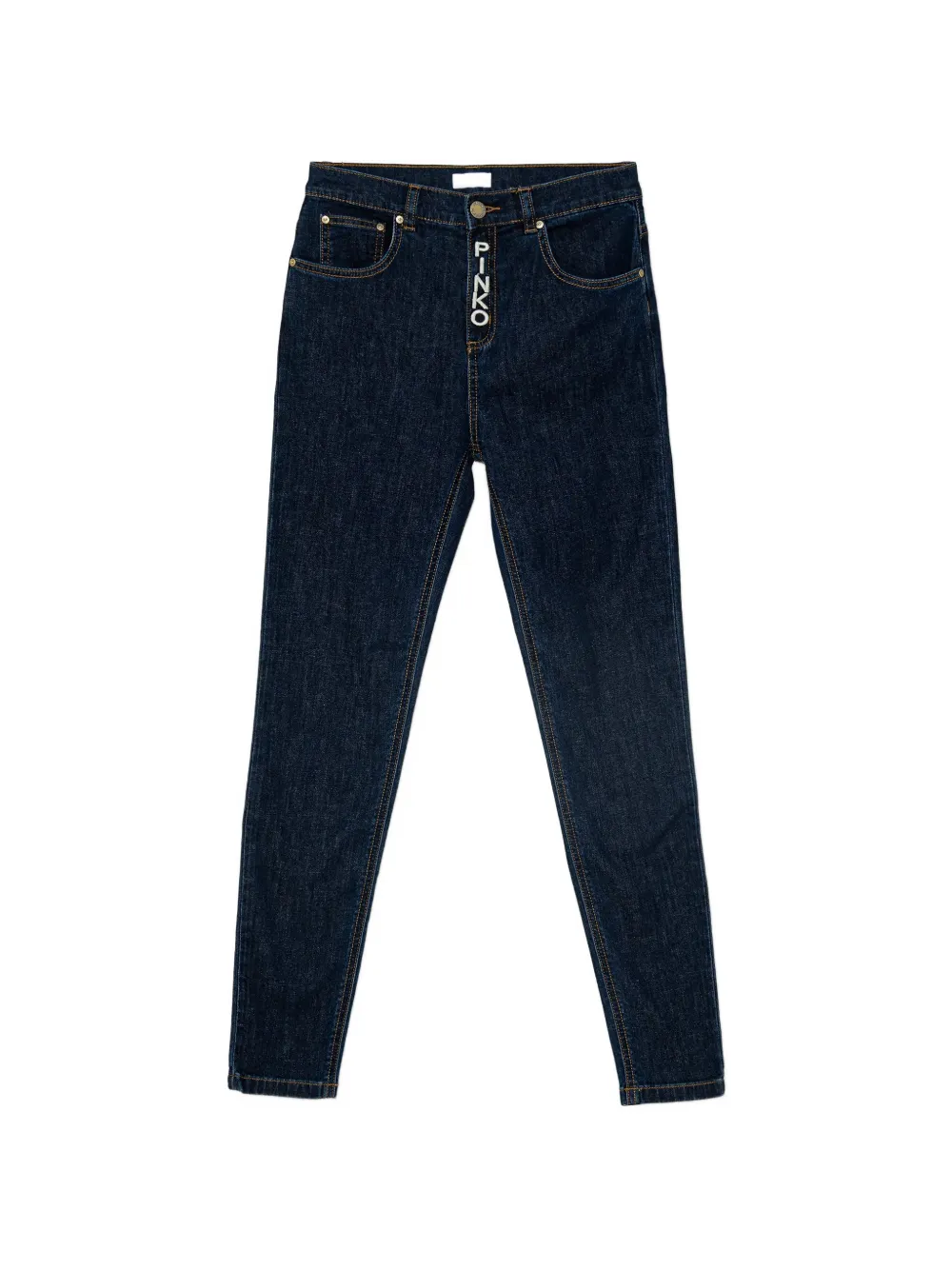 Джинсы с вышитым логотипом Pinko Kids, синий
Джинсы с вышитым логотипом Pinko Kids, синий