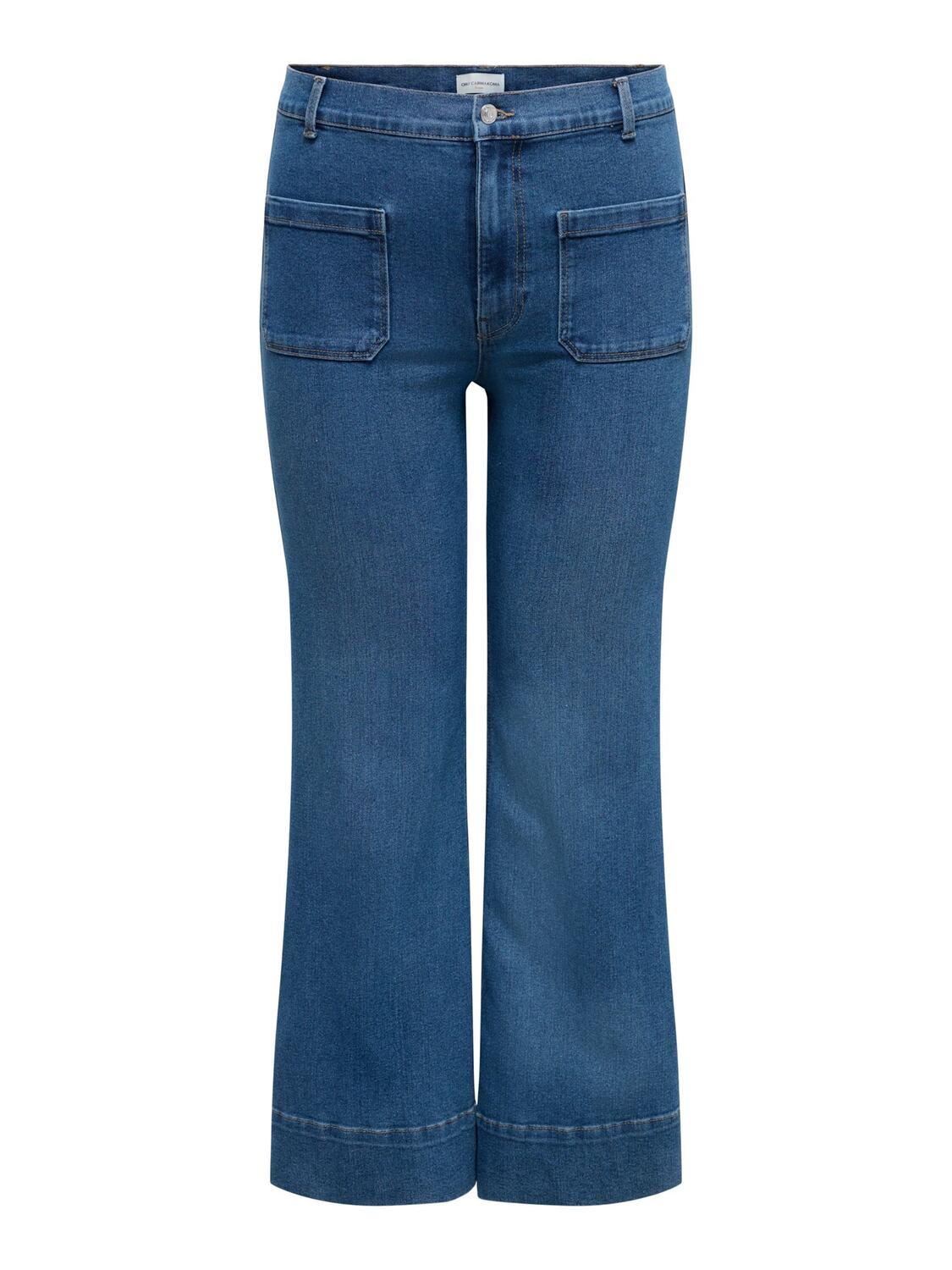 ONLY Carmakoma Джинсы-клеш 'CARCypress' в синем дениме
ONLY Carmakoma Джинсы-клеш 'CARCypress' в синем дениме