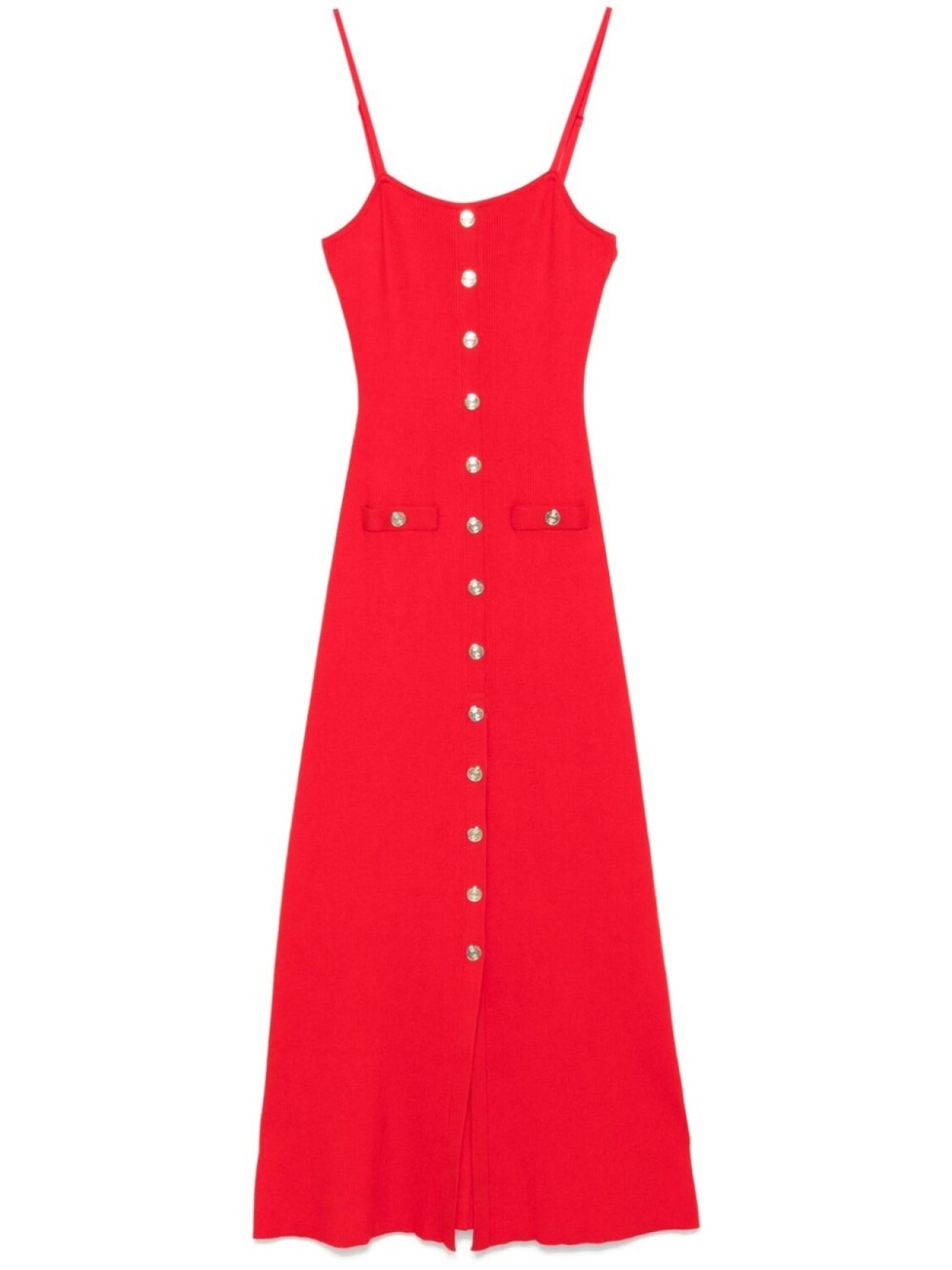 Maje платье миди в рубчик, красный
Maje платье миди в рубчик, красный